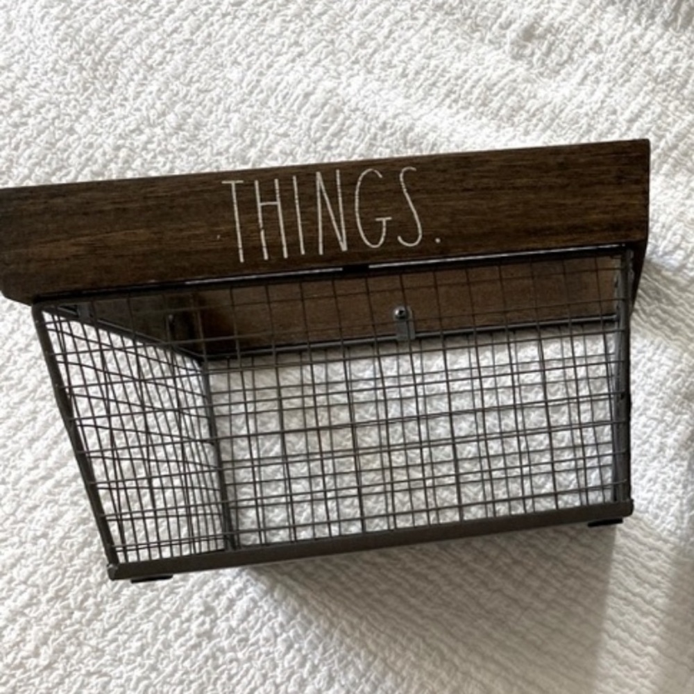Rae Dunn things basket